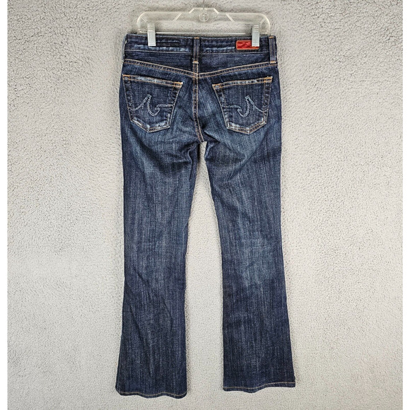 AG Adriano Goldschmied Jeans 25R The Club 28x30 Low Rise Boot Cut Flare Y2K - Picture 2 of 11